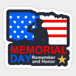 Memorial Day Sticker